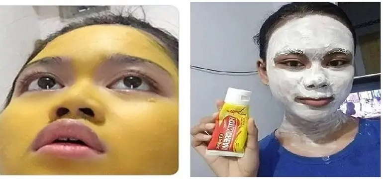 8 Potret Kocak Orang-Orang Menggunakan Masker, No.7 Ngeri Sendiri