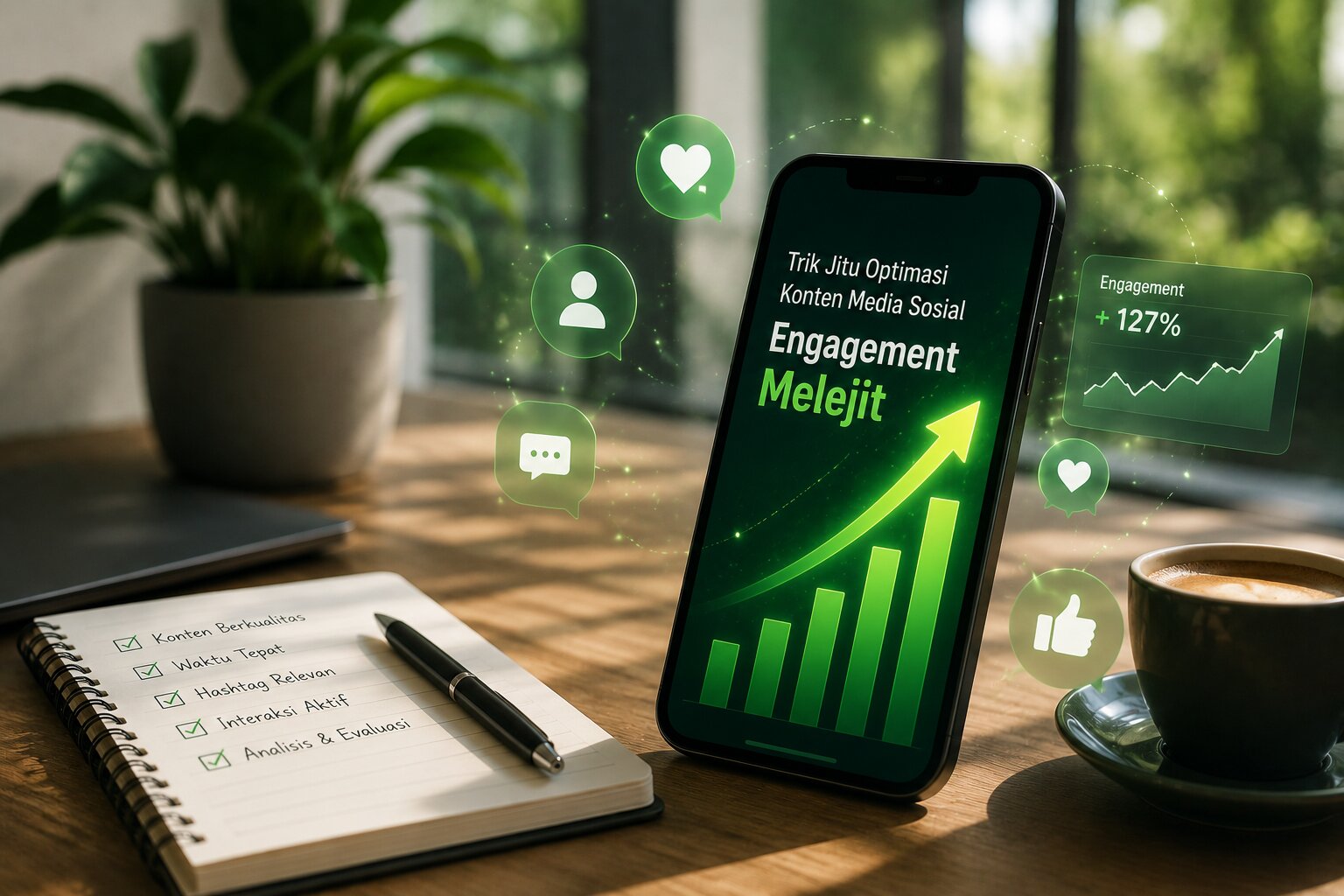 Tips Membuat Konten Media Sosial yang Konsisten agar Branding Digital Semakin Kuat dan Profesional
