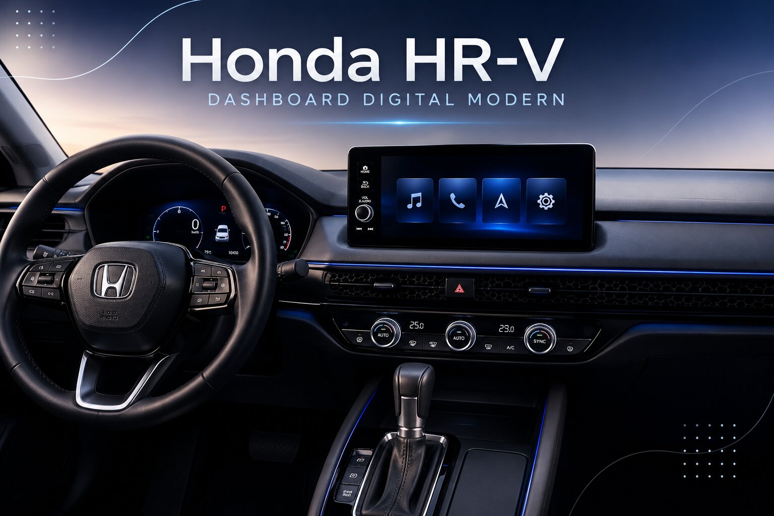 Bagaimana Sistem Layar Digital Honda HR-V Meningkatkan Kenyamanan Berkendara: Analisis Desain Dashboard Honda HR-V Dengan Layar Digital Modern