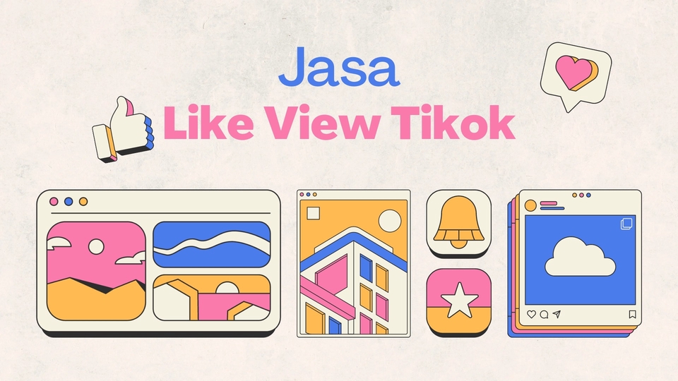 Jasa Like TikTok Real Human, No Bot No Spam!