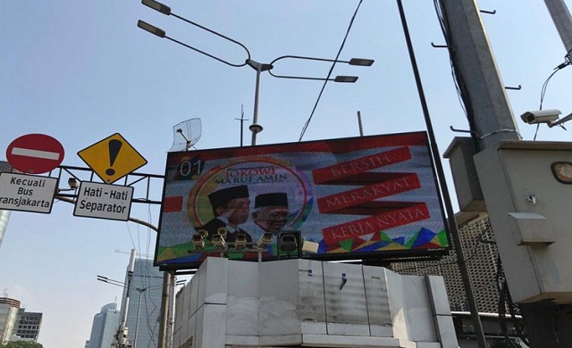 Sidang Bawaslu Putuskan Kampanye Videotron Jokowi Langgar Aturan